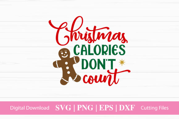 Christmas Calories Don't Count Embroidery Review