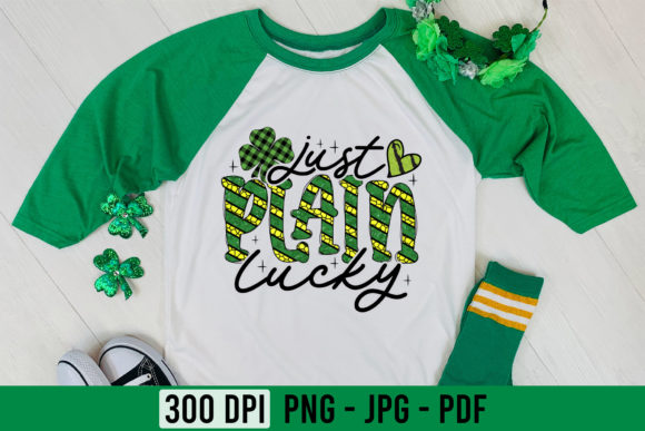Just Plain Lucky, St Patrick s Day PNG Review