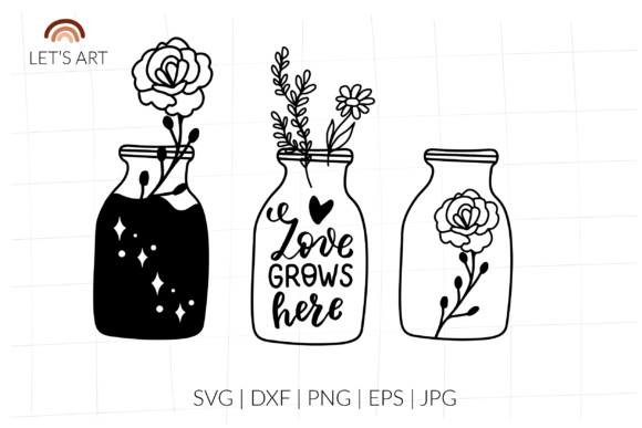 Love Grows Here, Peony Mason Jar Review