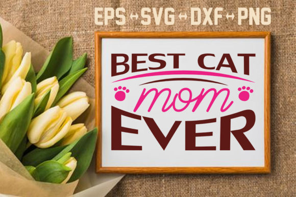 Mother s Day Design, Best Cat Mom