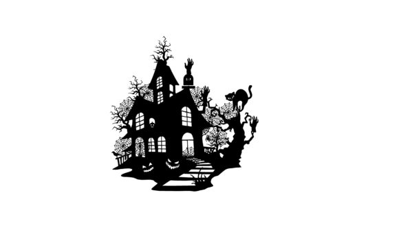Silhouette of a Spooky House: A Designer’s Embroidery Review